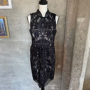 Never worn Anthropologie Barashi brand lace dress